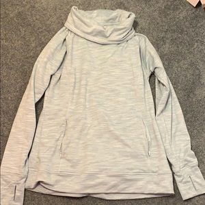 Turtleneck sweatshirt!